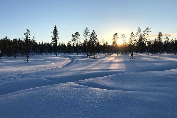 Afternoon Snowmobile Tour - Kiruna at 3:00 pm: an afternoon route with aurora potential