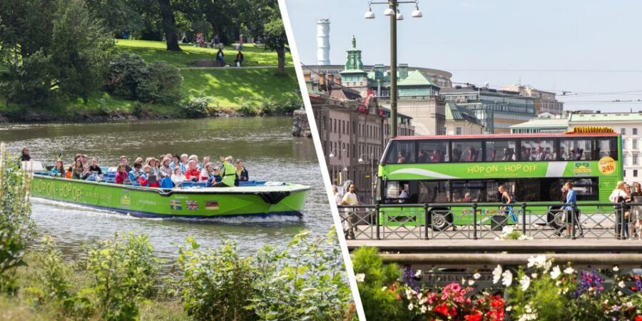 Gothenburg: 24 Hour Hop On–Hop Off Bus and Boat Tour - The bus route: Avenyn, Liseberg, and the core sightseeing loop