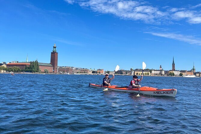 Guided Kayak Tour in Central Stockholm - Central Stockholm Canals, Without the Map Stress