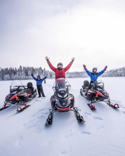 Luleå : Snowmobile - Forest and Ice Nature Tour 2h - Snowmobile over Luleå’s frozen sea: what the route is really like