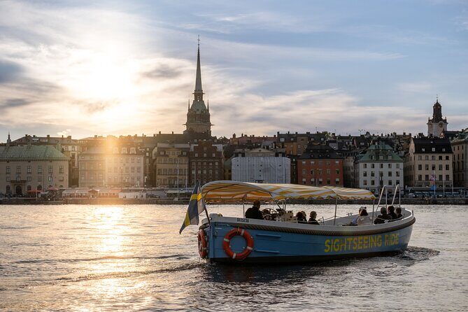 Open Electric Boat Ride in Stockholm with Live-Guide - Key things I’d bet on