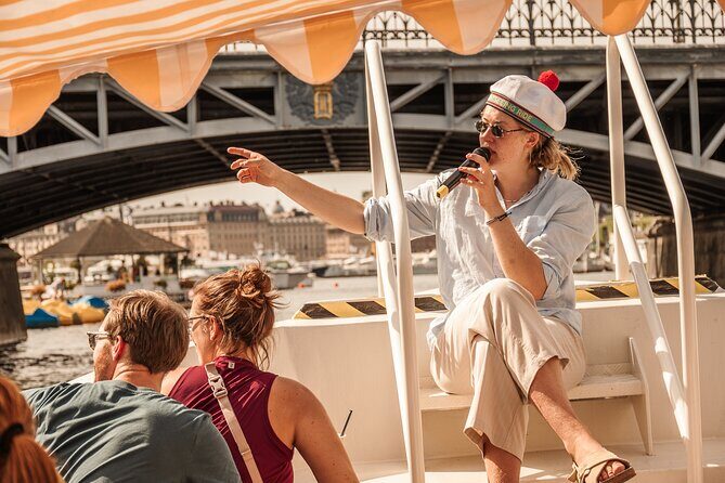 Open Electric Boat Ride in Stockholm with Live-Guide - A quiet electric boat that changes how Stockholm feels