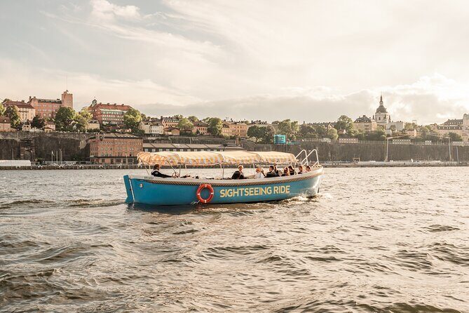 Open Electric Boat Ride in Stockholm with Live-Guide - Royal Djurgården Canal: calm water and embassy-villa views