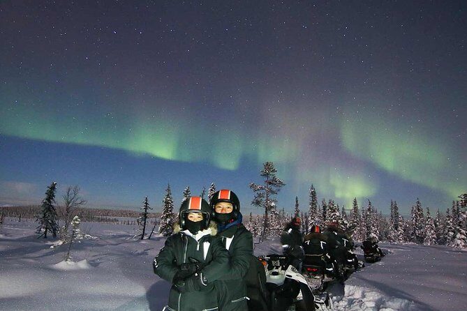 Snowmobile Aurora Expedition with dinner - Snowmobile Aurora in Kiruna: why this ride feels special