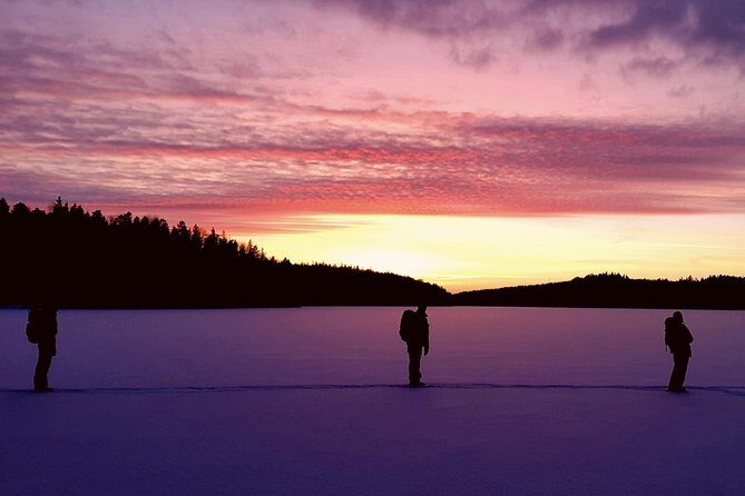 Snowshoe Winter Hike from Stockholm - The tutorial part that saves your energy later