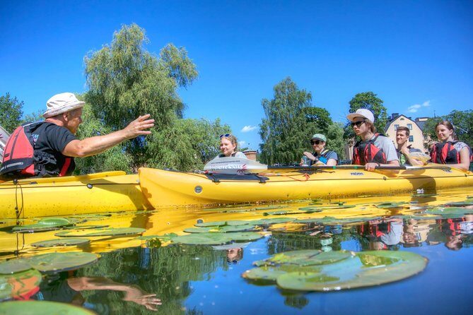 Stockholm City Kayak Tour - Entering Stockholm from the water: the real appeal