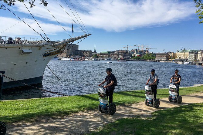 Stockholm City Segway Tour - Getting ready: training, helmets, and a small-group pace