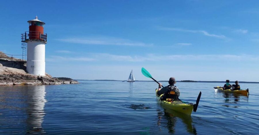 Stockholm: Full-Day Archipelago Kayaking Adventure - Entering the Stockholm Archipelago from a central Urban Basecamp