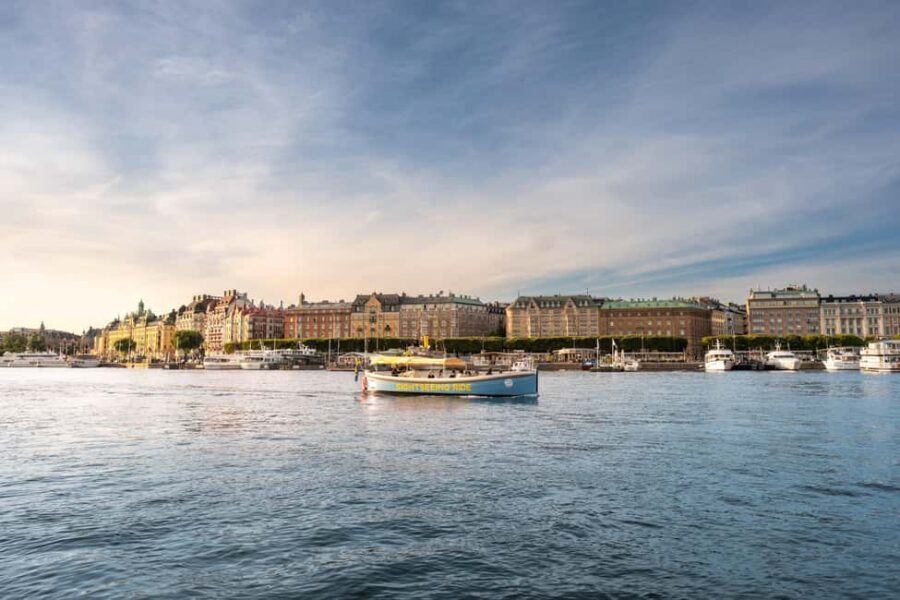 Stockholm: Guided City Sightseeing Open Electric Boat Tour - Key Highlights You’ll Feel Immediately