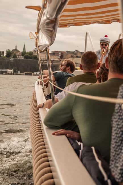 Stockholm: Guided City Sightseeing Open Electric Boat Tour - Royal Palace to Royal Dramatic Theatre: Big Names, Quick Pass-By