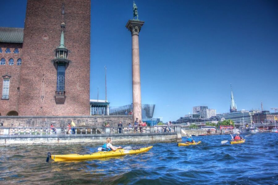Stockholm: Guided Kayak City Tour & Optional Midsummer Meal - Morning vs Evening: City Views Versus a Swedish Meal on the Water