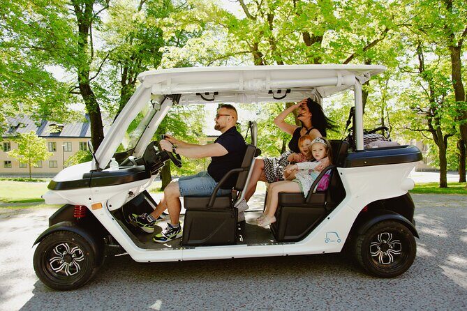 Stockholm Highlights: Private Golf Cart Tour - Södermalm: viewpoints, color-filled streets, and a calmer Stockholm pace