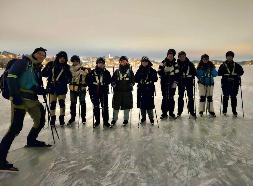 Stockholm: Ice Skating in the Moonlight with Hot Chocolate - Guided Skating on Natural Ice: Learning Balance, Then Getting Speed