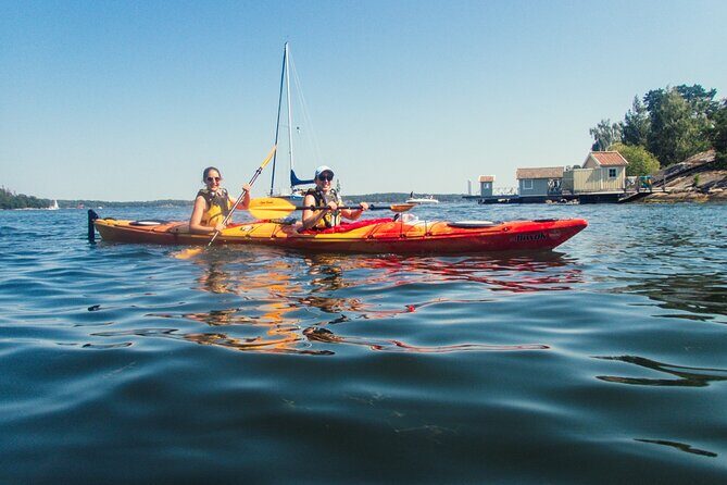 Stockholm: Kayaking tour around Vaxholm Archipelago with Fika - Bogesundslandet Nature Reserve: Horses, Old Oaks, and Wildlife Country