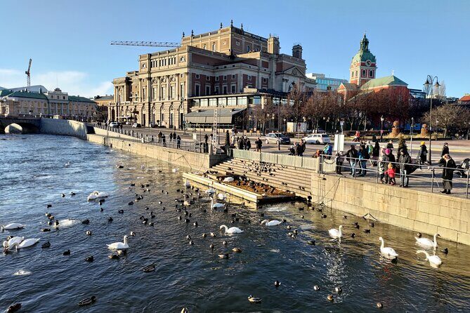 Stockholm Must See - Old Town, boat + Vasa Museum 3h small group - WWII museum hints, Viking runestones, and the Vasa lead-in