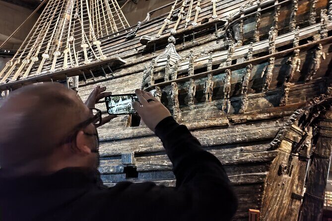 Stockholm Must See - Old Town, boat + Vasa Museum 3h small group - Vasa Museum skip-the-line: what you can realistically expect in 40 minutes