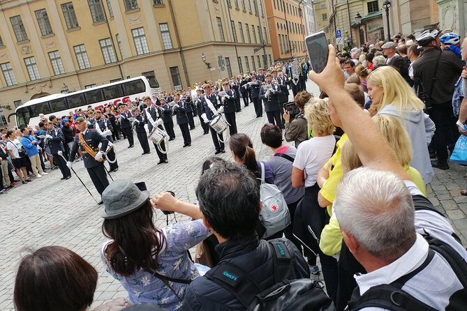 Stockholm Old Town and the Vasa Museum, a Small Group Walking Tour. - Royal Palace Courtyard and Slottsbacken: Guards, Views, and the Inner Harbour