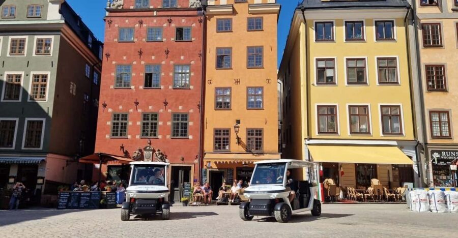 Stockholm Private Golf Cart Tours - Comfort details that make a difference on cold or rainy days