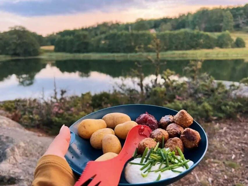 Stockholm: Sunset Hike in Tyresta National Park with Meal - The lakeside break: Swedish Midsummer meal (or winter hot soup) you’ll remember