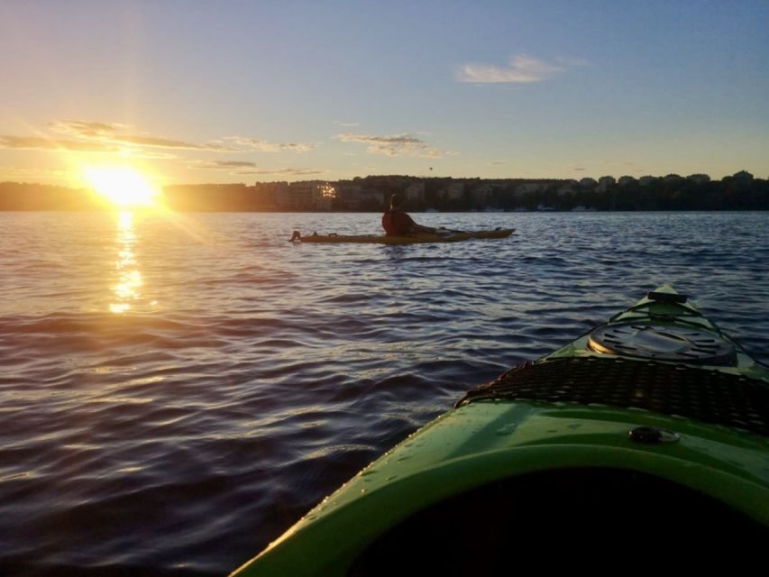 Stockholm: Sunset Kayak Tour in the City + Swedish Fika - Key points to know before you go