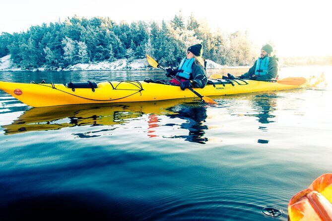 Stockholm: Winter Kayaking, Swedish Fika and hot Sauna Experience - Key highlights to look for